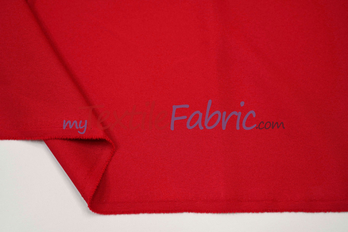 Extra Wide Polyester Fabric | 124" Wide Polyester Fabric | 124" Polypoplin for Tablecloths, Drapery, and Curtains |