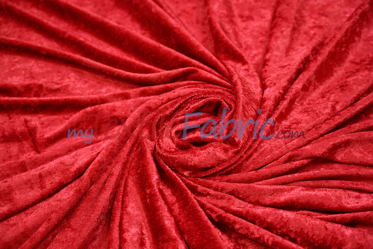 Panne Velvet Fabric | 60" Wide | Crush Panne Velour | Apparel, Costumes, Cosplay, Curtains, Drapery & Home Decor