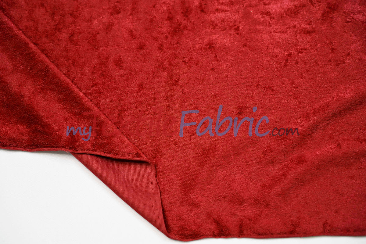 Panne Velvet Fabric | 60" Wide | Crush Panne Velour | Apparel, Costumes, Cosplay, Curtains, Drapery & Home Decor