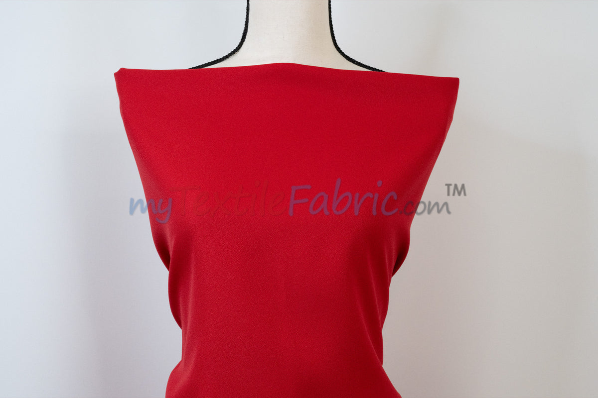 Polyester Crepe Fabric by the Yard | 100% Polyester | 60" Wide |