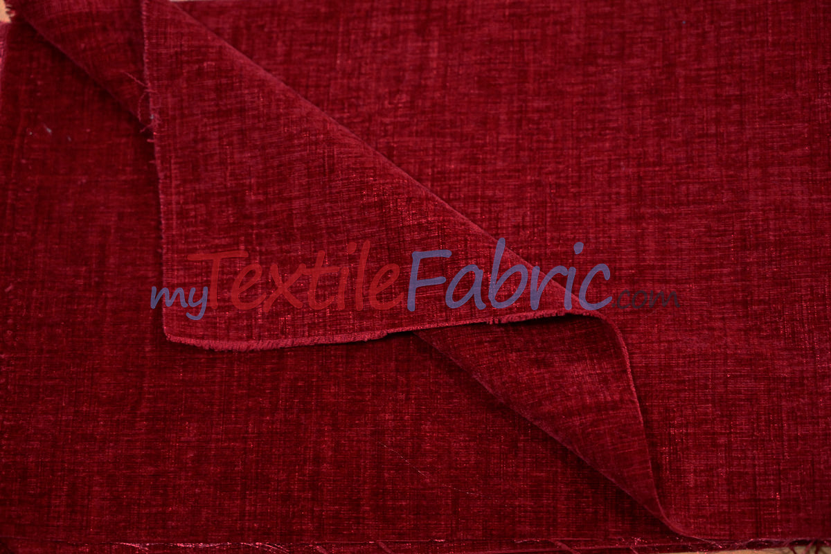 Chenille Fabric | 60" Wide | Ultra Soft Velvety Upholstery & Apparel Fabric