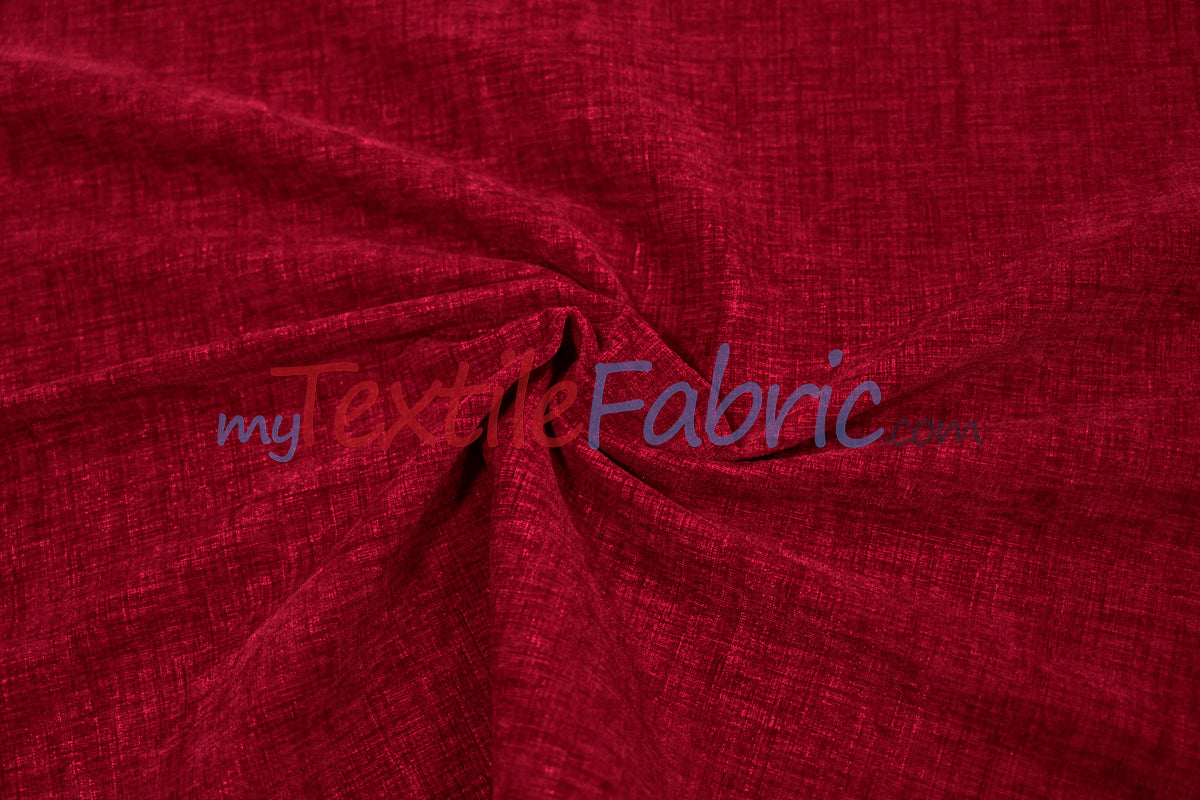 Chenille Fabric | 60" Wide | Ultra Soft Velvety Upholstery & Apparel Fabric