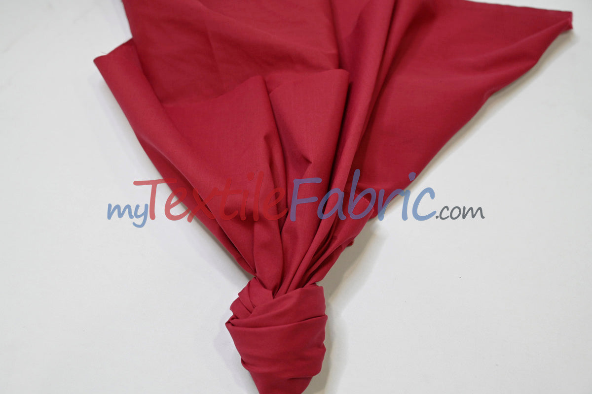 Polyester Cotton Broadcloth Fabric | 60" Wide | Solid Colors | Continuous Yards and by Bolt