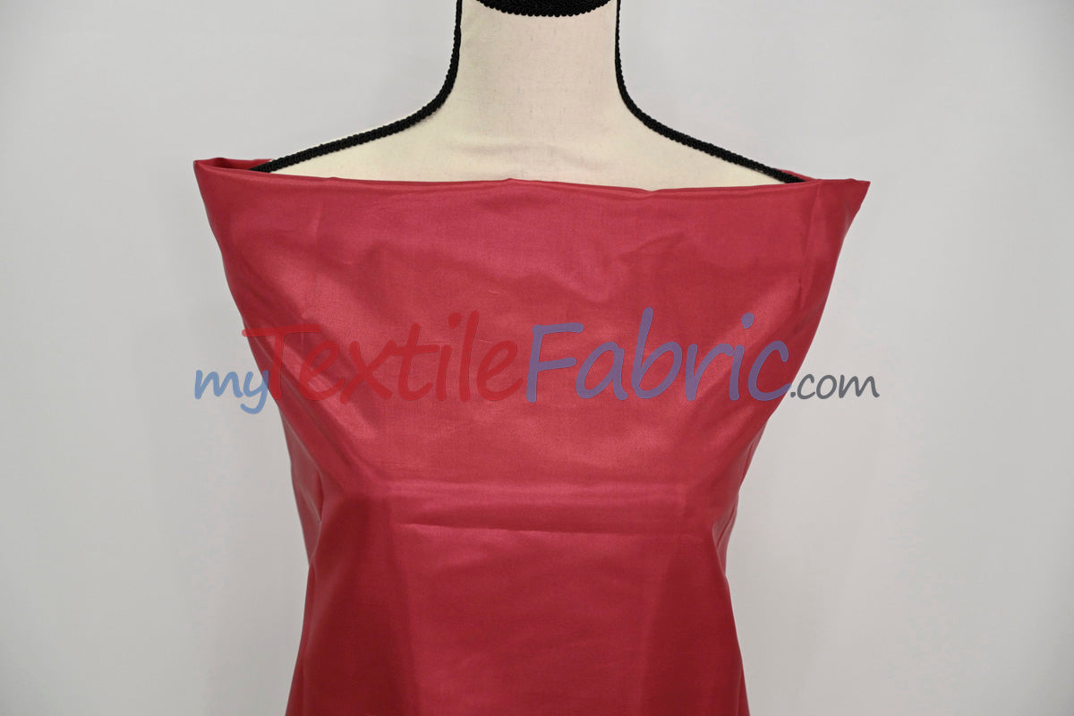 Polyester Silky Habotai Lining - 58" Wide - Super Soft and Silky Poly Habotai Fabric - Sample Swatch - Digital Printing, Apparel Lining, Drapery and Decor