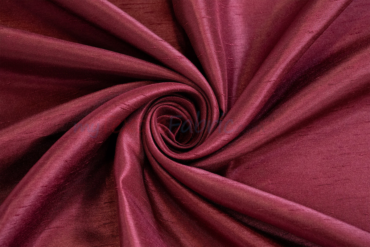 Shantung Satin Fabric | Satin Dupioni Silk Fabric | 60" Wide | Multiple Colors | Yards & Bolts