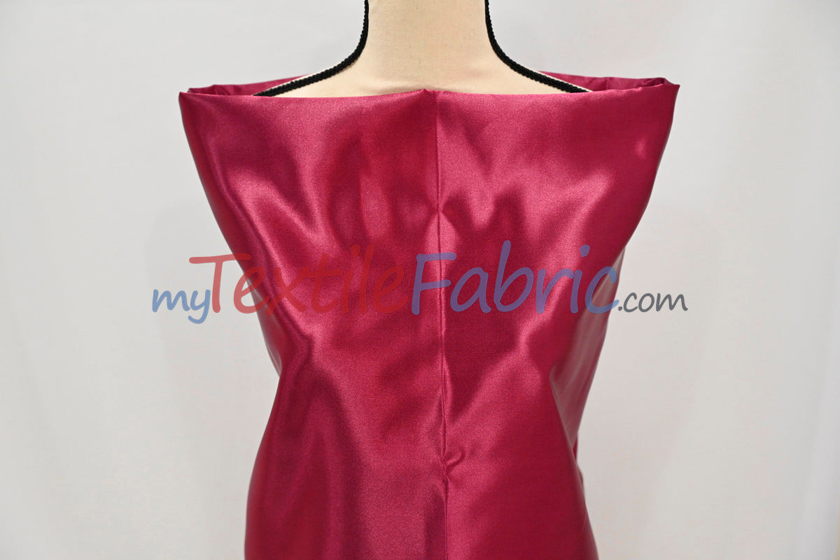 Bridal Satin Fabric | Shiny Bridal Satin | 60" Wide | Multiple Colors | Yards & Bolts