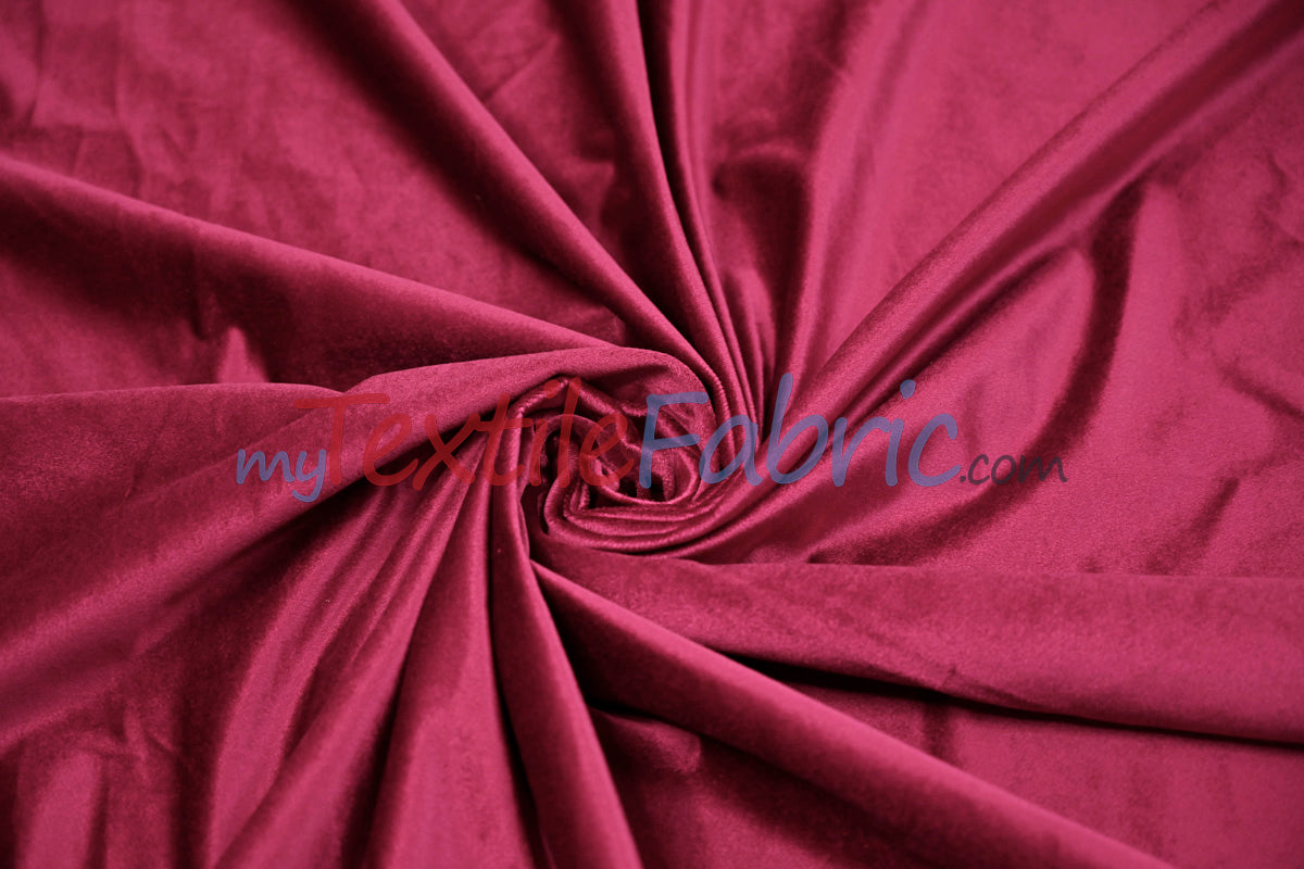 BT Royal™ ------------------------------A Plush Velvet Fabric | Soft and Plush Non Stretch Velvet Fabric | 60" Wide | Apparel, Decor, Drapery and Upholstery Weight | Multiple Colors