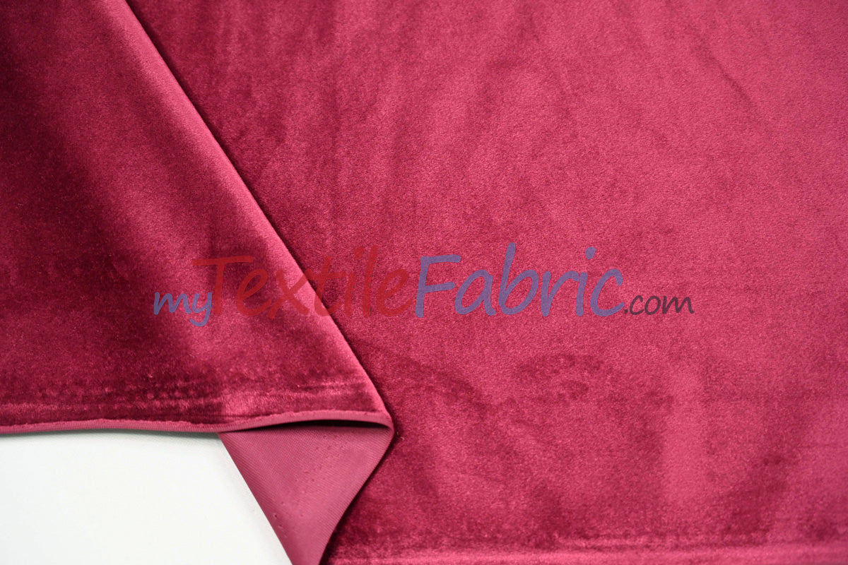 BT Royal™ ------------------------------A Plush Velvet Fabric | Soft and Plush Non Stretch Velvet Fabric | 60" Wide | Apparel, Decor, Drapery and Upholstery Weight | Multiple Colors
