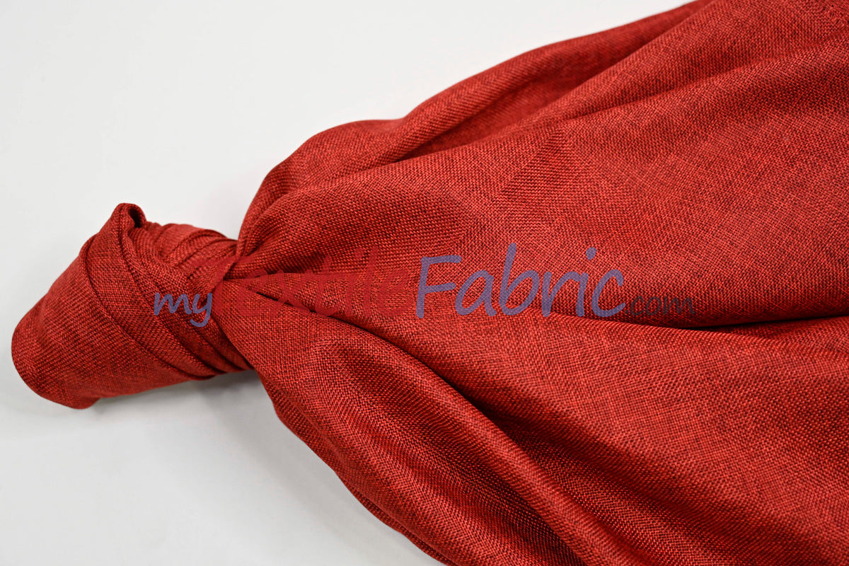 Vintage Linen Fabric | Imitation Burlap Fabric | 60" Wide | Faux Burlap | Vintage Rustic Natural Look Burlap | Washable Burlap Fabric for Decor |