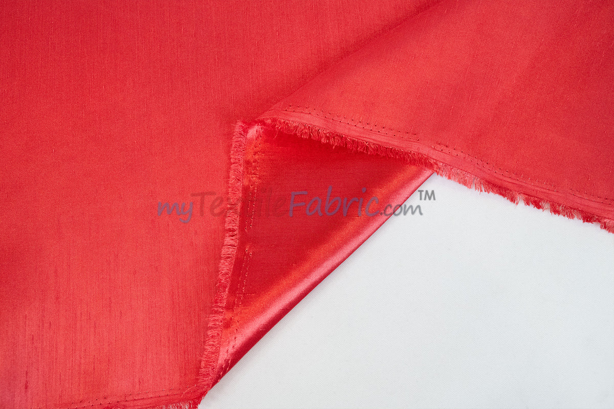 Shantung Satin Fabric | Satin Dupioni Silk Fabric | 60" Wide | Multiple Colors | Yards & Bolts