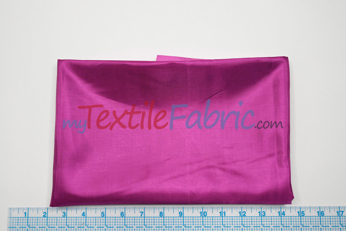 Polyester Silky Habotai Lining - 58" Wide - Super Soft and Silky Poly Habotai Fabric - Sample Swatch - Digital Printing, Apparel Lining, Drapery and Decor