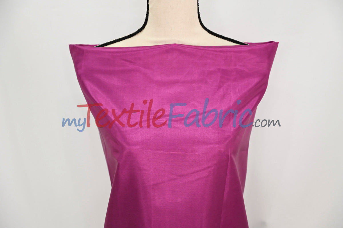 Polyester Silky Habotai Lining - 58" Wide - Super Soft and Silky Poly Habotai Fabric - Sample Swatch - Digital Printing, Apparel Lining, Drapery and Decor