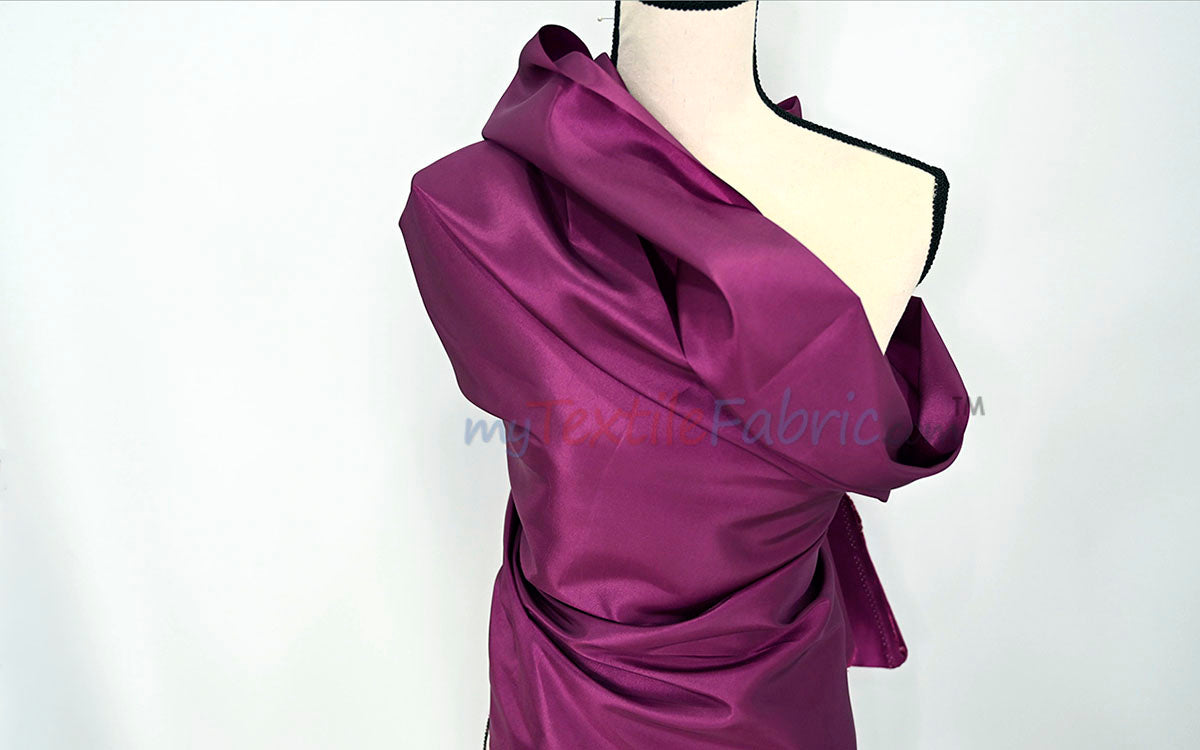 Taffeta Fabric | Two Tone Taffeta Fabric | Non Stretch Taffeta | 60" Wide | Multiple Solid Colors