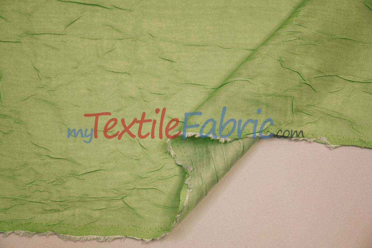 Iridescent Crush Shimmer Fabric | Iridescent Fabric | 54" Wide | Multiple Colors | Yards & Bolts