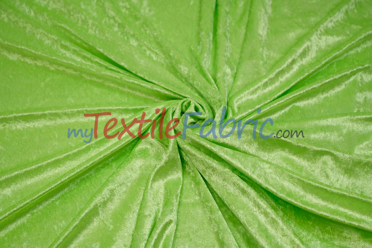 Panne Velvet Fabric | 60" Wide | Crush Panne Velour | Apparel, Costumes, Cosplay, Curtains, Drapery & Home Decor