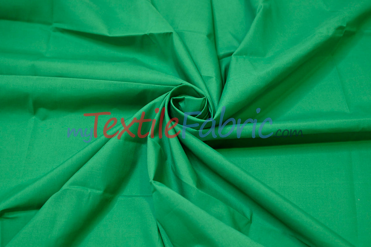Polyester Cotton Broadcloth Fabric | 60" Wide | Solid Colors | Continuous Yards and by Bolt