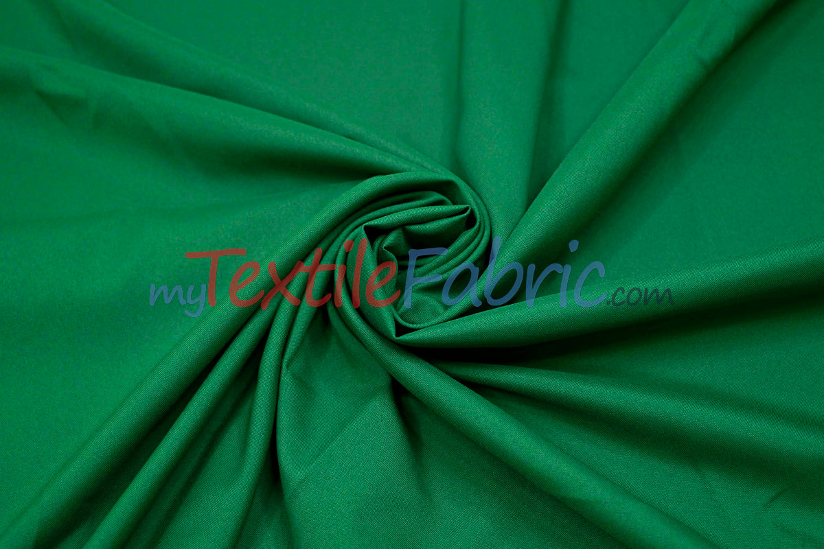 Scuba Double Knit Fabric | Basic Wrinkle Free Polyester Fabric with Mechanical Stretch | 60" Wide | Multiple Colors | Poly Knit Fabric |