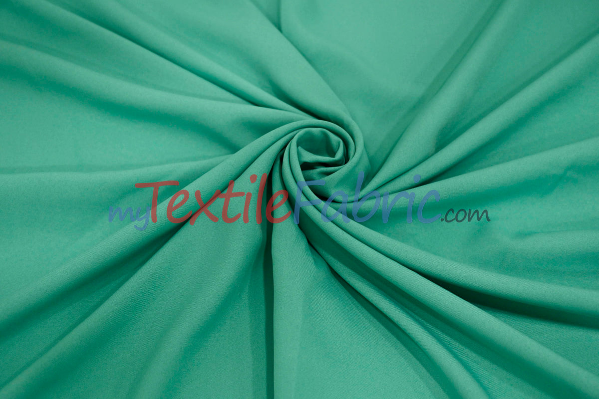 60" Wide Polyester Fabric Yards and Bolts | Visa Polyester Poplin Fabric | Basic Polyester for Tablecloths, Drapery, and Curtains