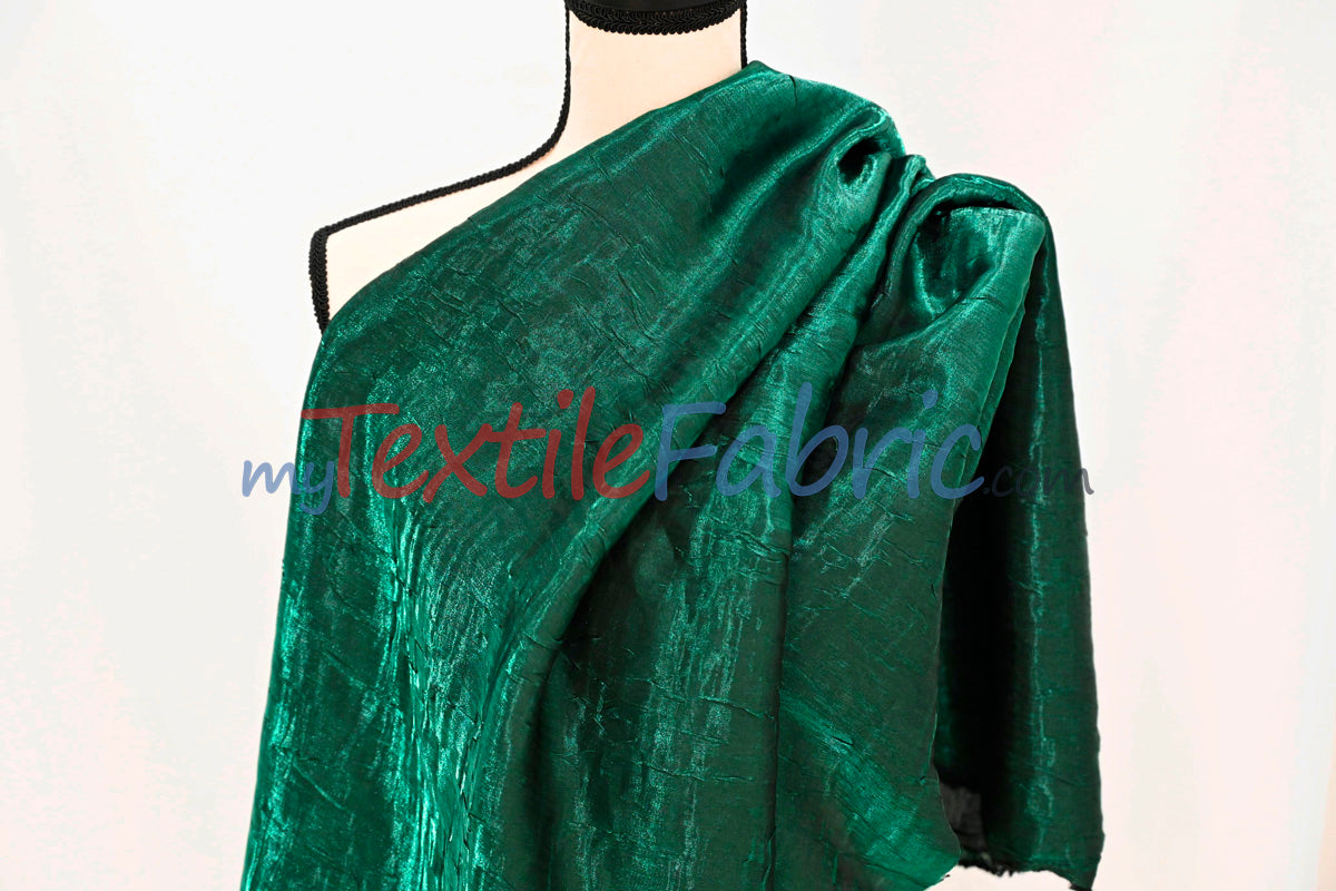 Iridescent Crush Shimmer Fabric | Iridescent Fabric | 54" Wide | Multiple Colors | Yards & Bolts