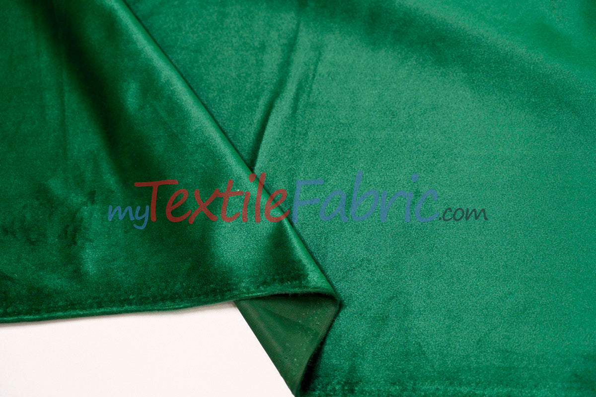 BT Royal™ ------------------------------A Plush Velvet Fabric | Soft and Plush Non Stretch Velvet Fabric | 60" Wide | Apparel, Decor, Drapery and Upholstery Weight | Multiple Colors