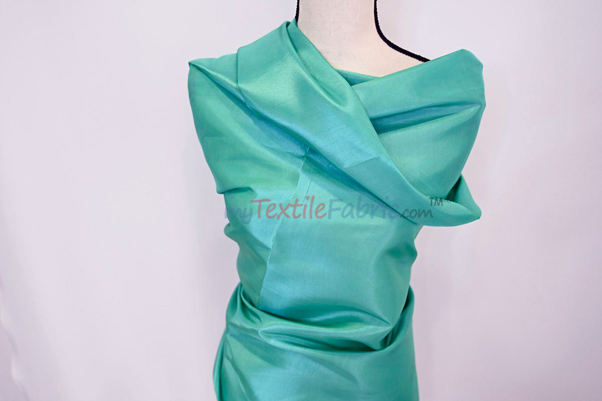 Taffeta Fabric | Two Tone Taffeta Fabric | Non Stretch Taffeta | 60" Wide | Multiple Solid Colors