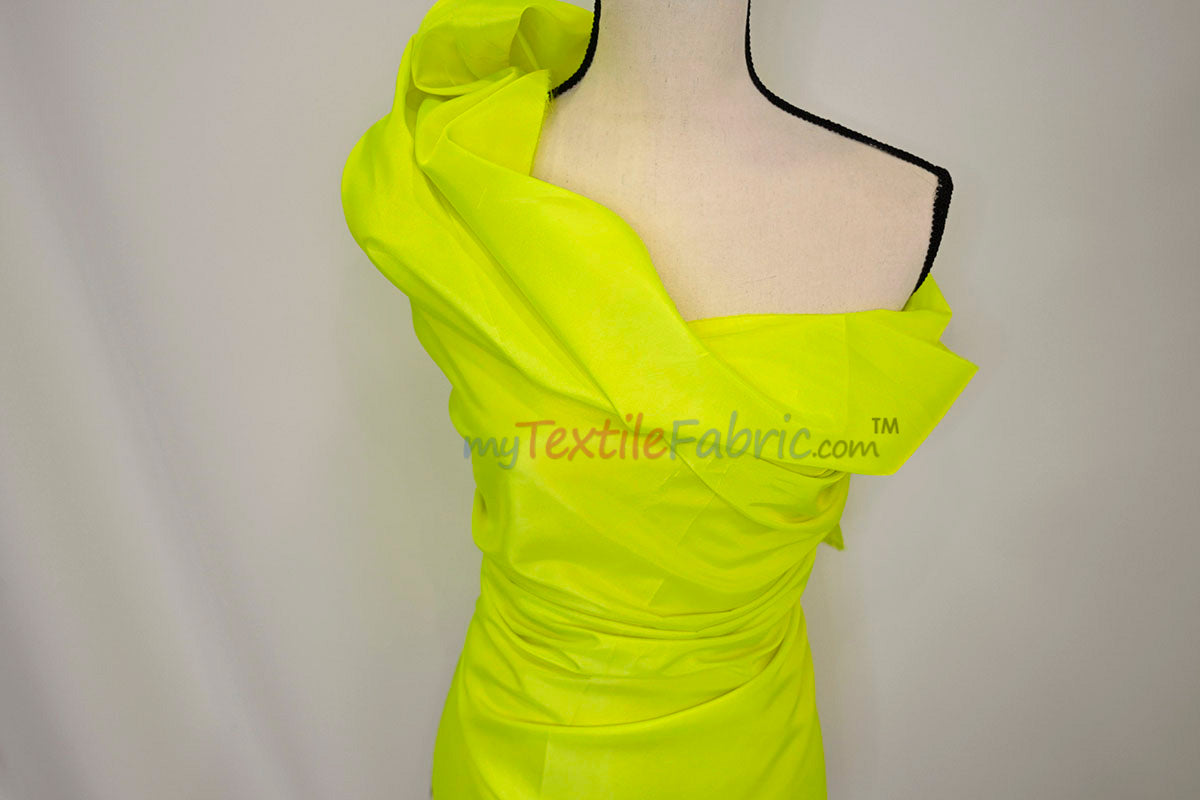 Taffeta Fabric | Two Tone Taffeta Fabric | Non Stretch Taffeta | 60" Wide | Multiple Solid Colors