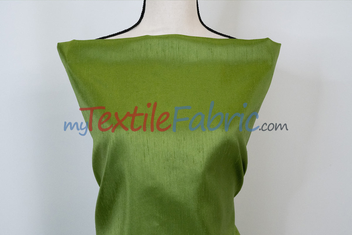 Shantung Satin Fabric | Satin Dupioni Silk Fabric | 60" Wide | Multiple Colors | Yards & Bolts