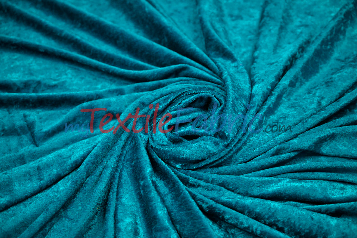 Panne Velvet Fabric | 60" Wide | Crush Panne Velour | Apparel, Costumes, Cosplay, Curtains, Drapery & Home Decor