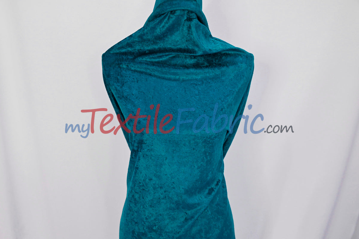 Panne Velvet Fabric | 60" Wide | Crush Panne Velour | Apparel, Costumes, Cosplay, Curtains, Drapery & Home Decor