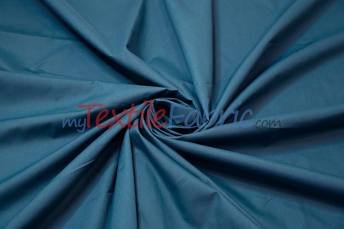 Polyester Cotton Broadcloth Fabric | 60" Wide | Solid Colors | Continuous Yards and by Bolt