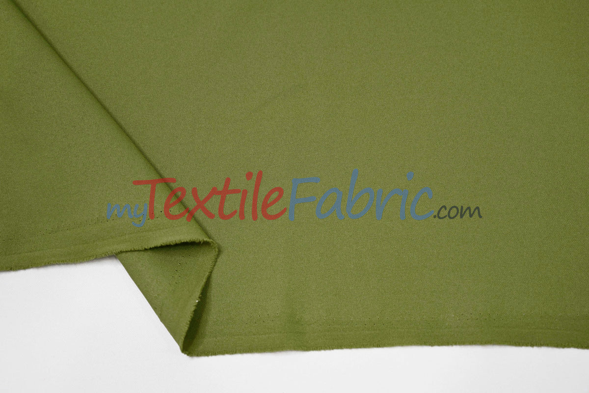 60" Wide Polyester Fabric Yards and Bolts | Visa Polyester Poplin Fabric | Basic Polyester for Tablecloths, Drapery, and Curtains