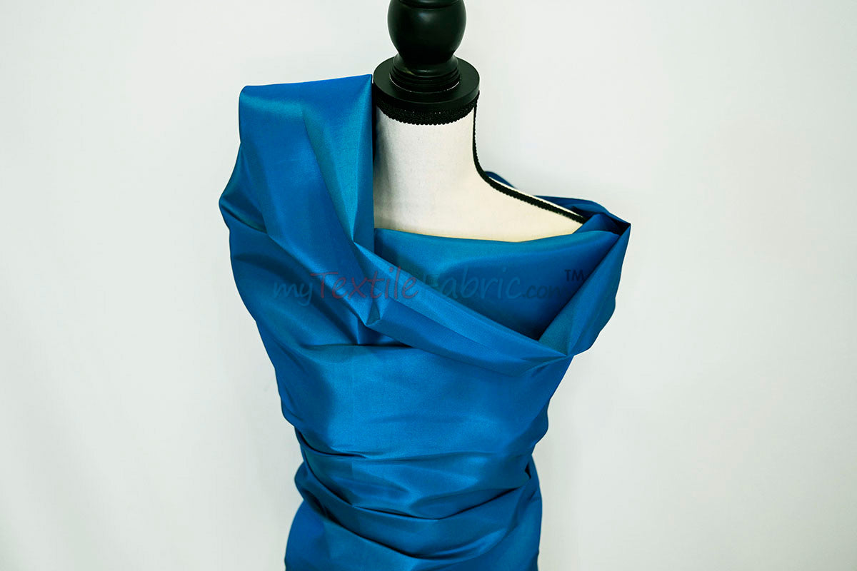 Taffeta Fabric | Two Tone Taffeta Fabric | Non Stretch Taffeta | 60" Wide | Multiple Solid Colors