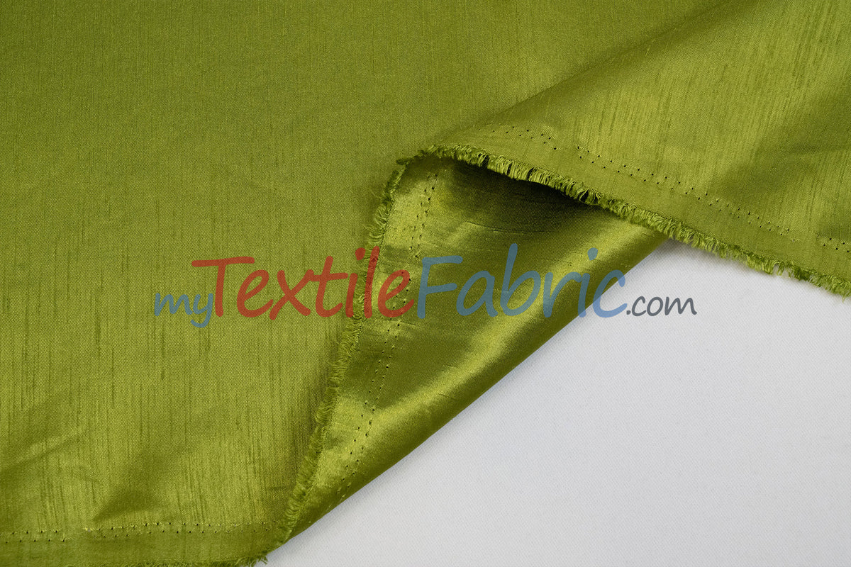 Shantung Satin Fabric | Satin Dupioni Silk Fabric | 60" Wide | Multiple Colors | Yards & Bolts
