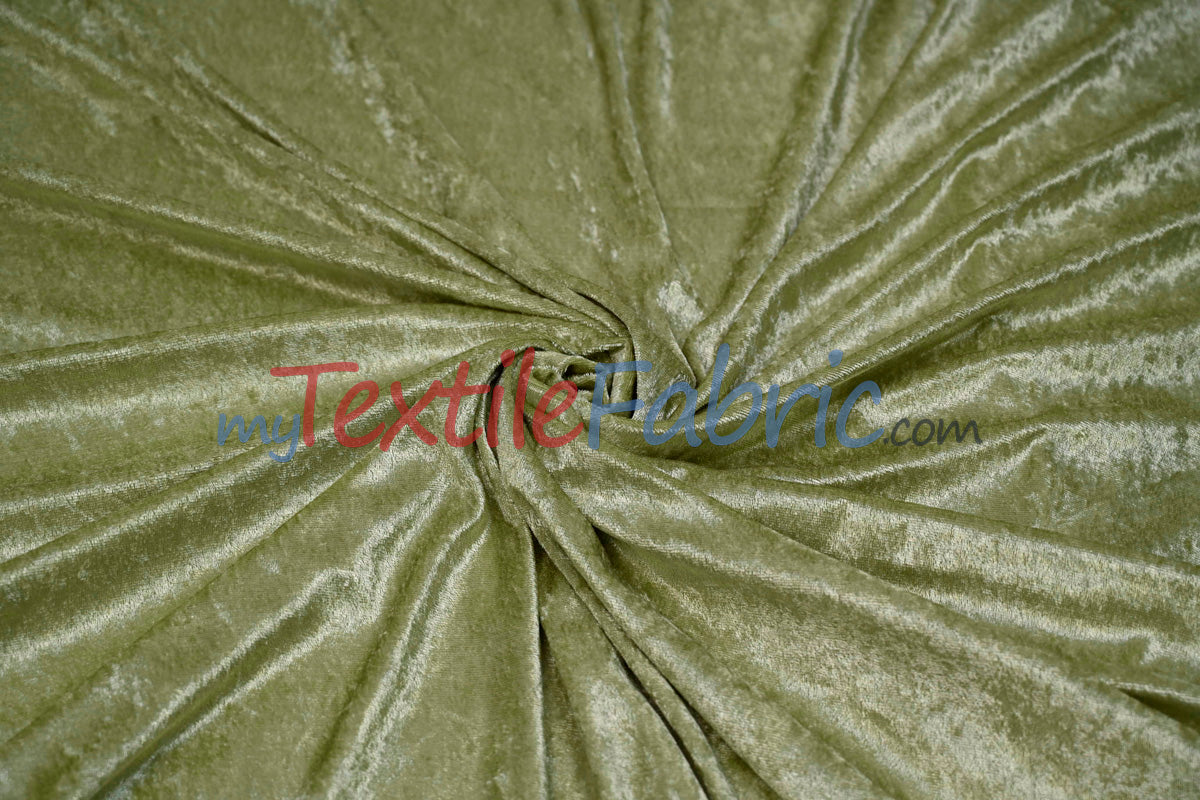 Panne Velvet Fabric | 60" Wide | Crush Panne Velour | Apparel, Costumes, Cosplay, Curtains, Drapery & Home Decor