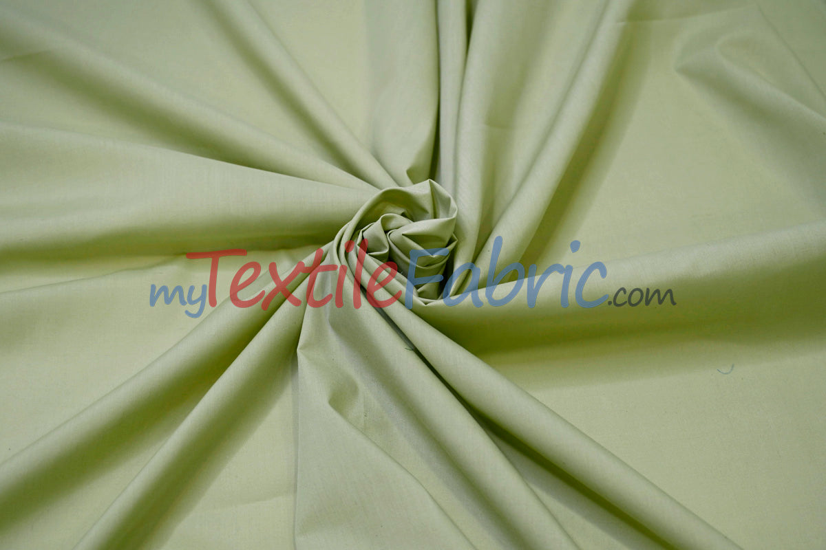 Polyester Cotton Broadcloth Fabric | 60" Wide | Solid Colors | Continuous Yards and by Bolt
