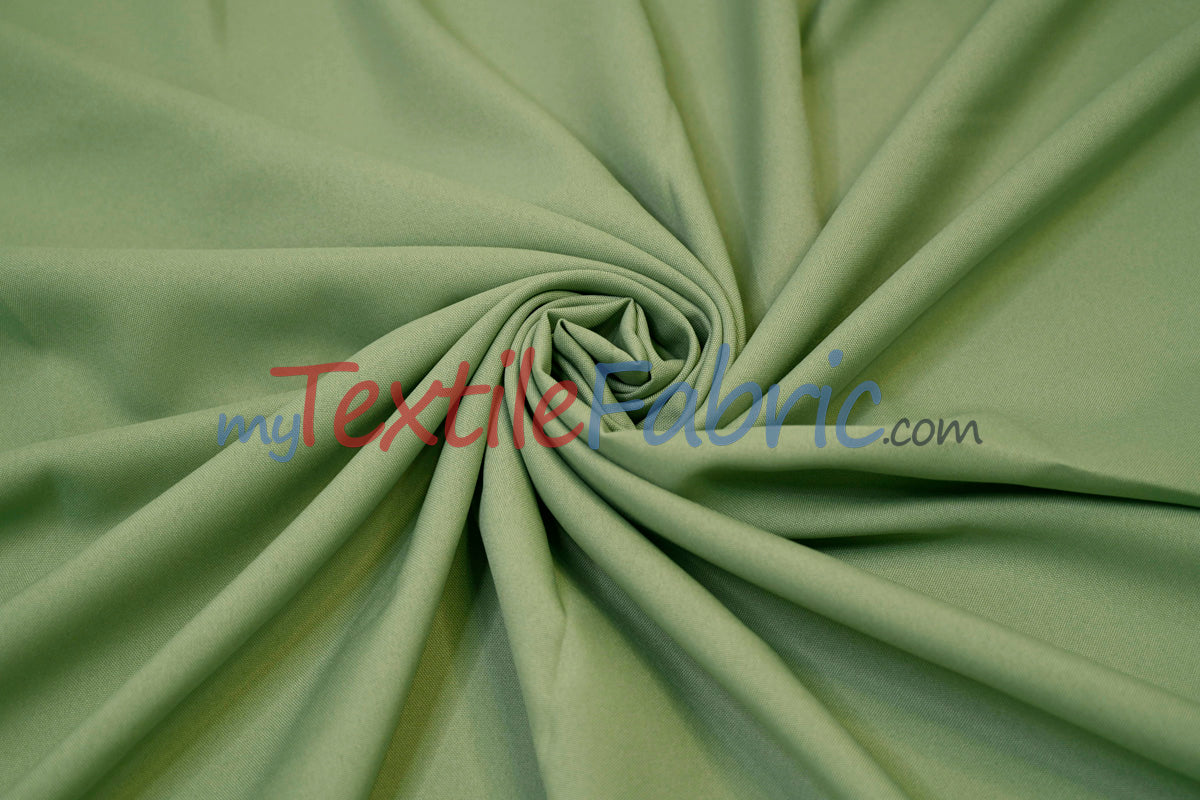 60" Wide Polyester Fabric Yards and Bolts | Visa Polyester Poplin Fabric | Basic Polyester for Tablecloths, Drapery, and Curtains
