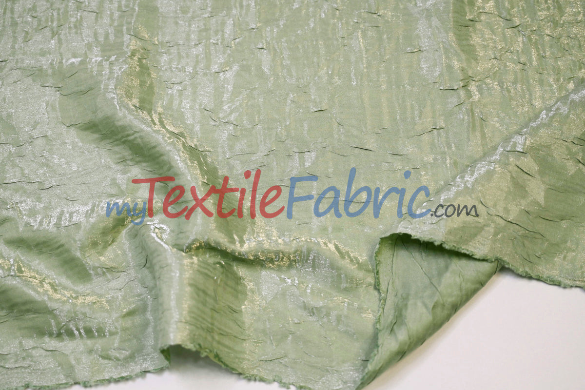 Iridescent Crush Shimmer Fabric | Iridescent Fabric | 54" Wide | Multiple Colors | Yards & Bolts