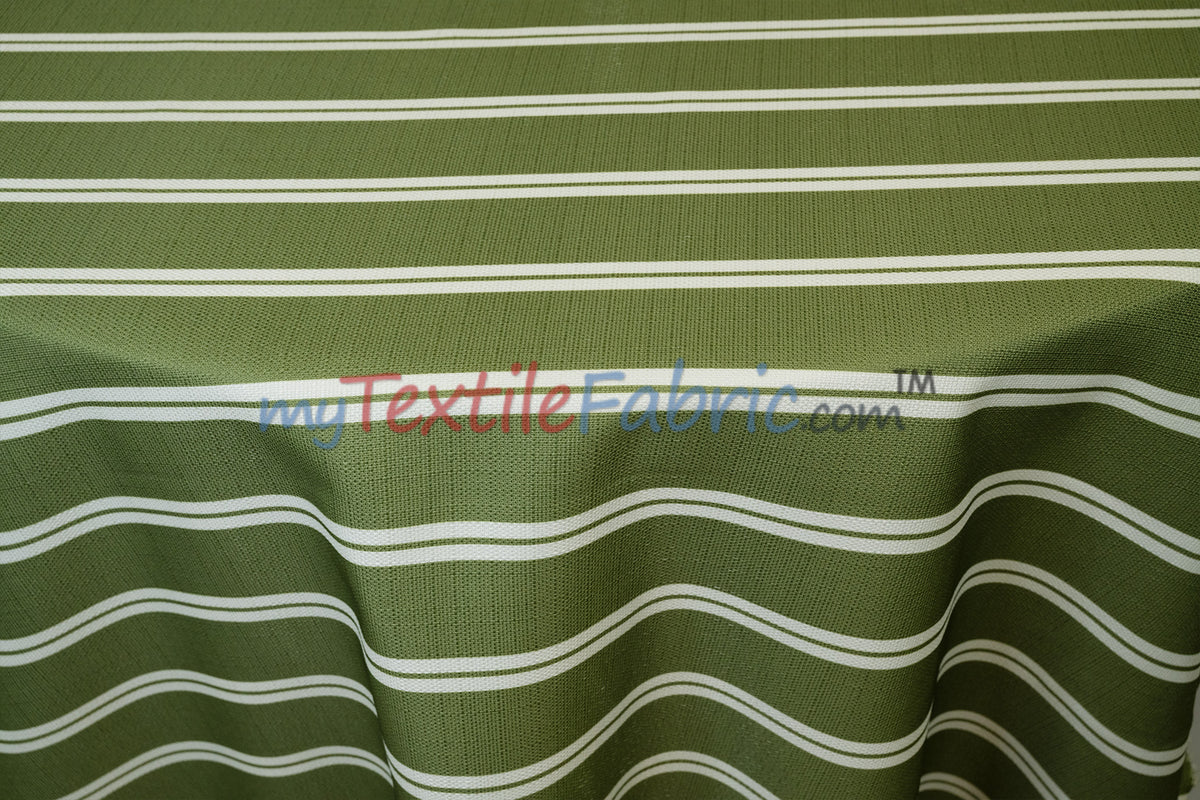 Monarch Stripe Fabric by the Yard | 100% Polyester | 60" Wide |
