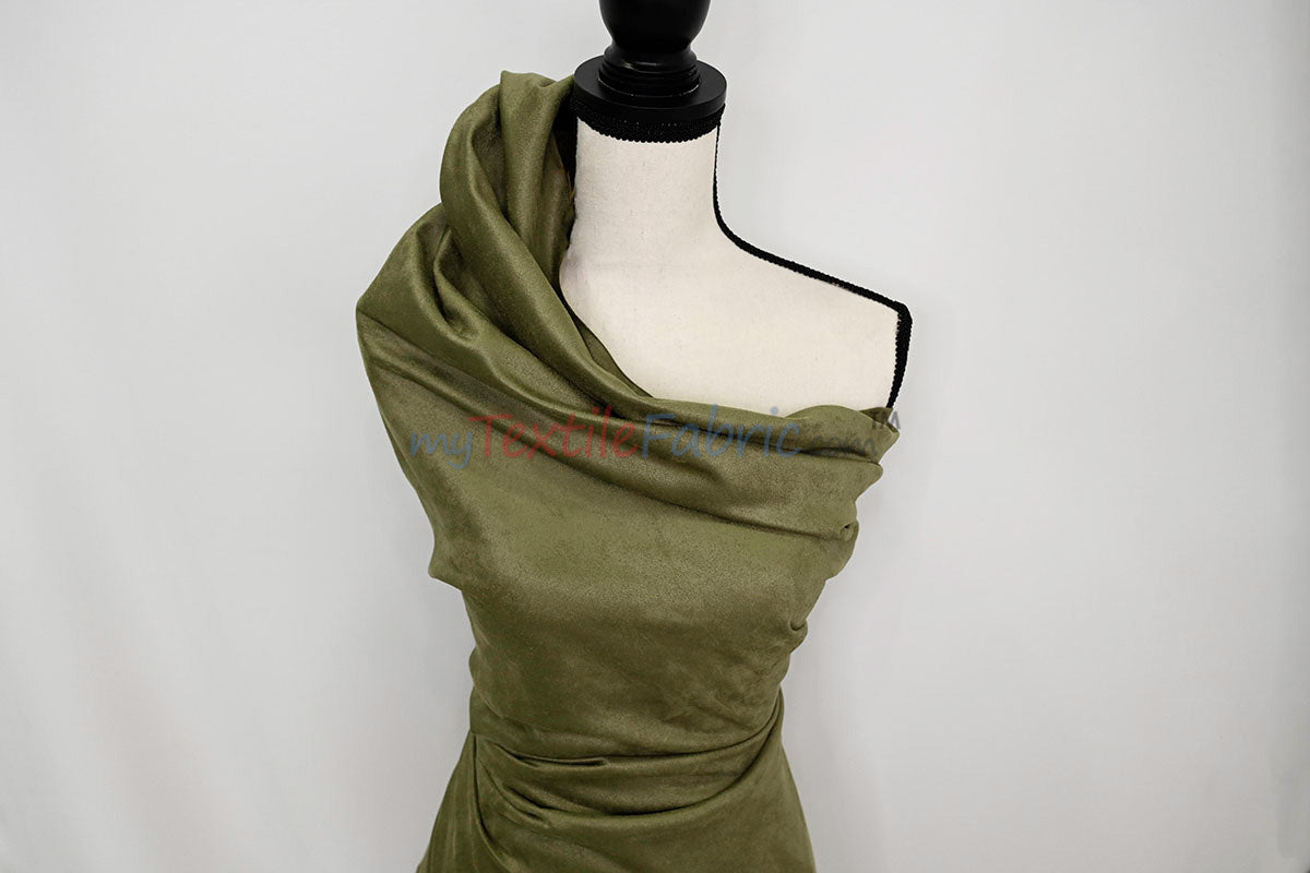 Suede Fabric | Microsuede | 40 Colors | 60" Wide | Faux Suede | Upholstery Weight, Tablecloth, Bags, Pouches, Cosplay, Costume | Continuous Yards |