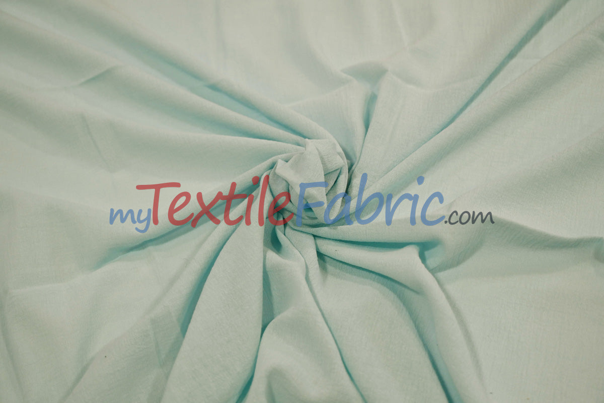 100% Cotton Gauze Fabric | Soft Lightweight Cotton Muslin | 48" Wide | Yards & Bolts
