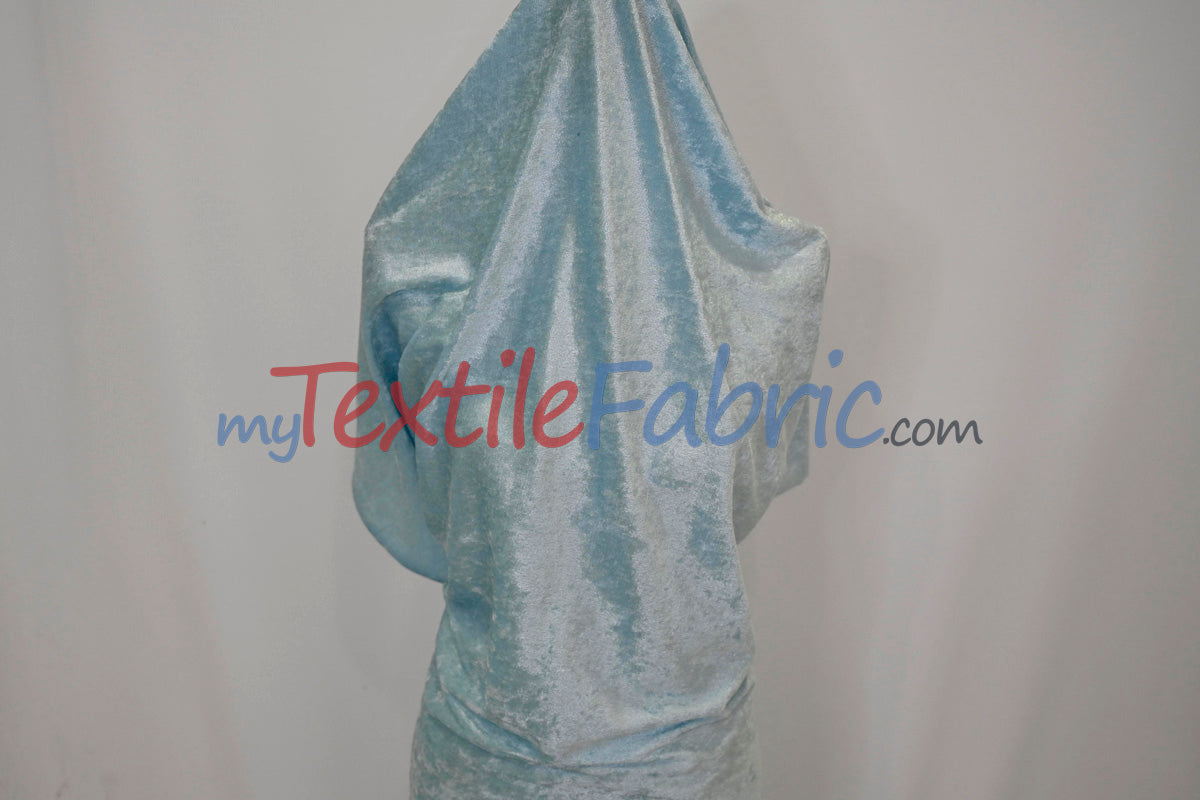 Panne Velvet Fabric | 60" Wide | Crush Panne Velour | Apparel, Costumes, Cosplay, Curtains, Drapery & Home Decor