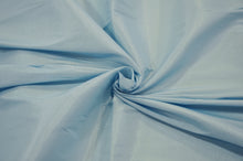 Load image into Gallery viewer, Stretch Taffeta Fabric | 60&quot; Wide | Multiple Solid Colors | Sample Swatch | Costumes, Apparel, Cosplay, Designs | Fabric mytextilefabric Sample Swatches Baby Blue 
