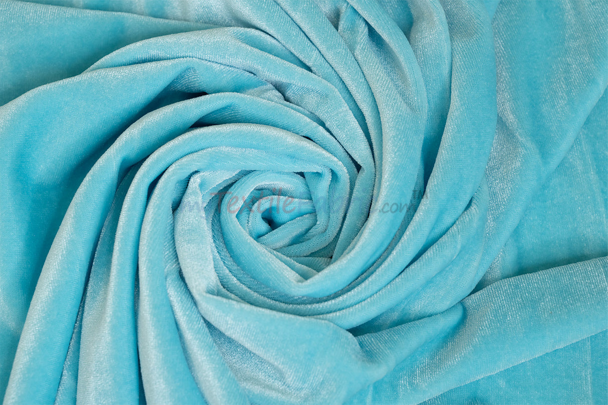 Soft and Plush Stretch Velvet Fabric | Stretch Velvet Spandex | 58" Wide | Spandex Velour for Apparel, Costume, Cosplay, Drapes |