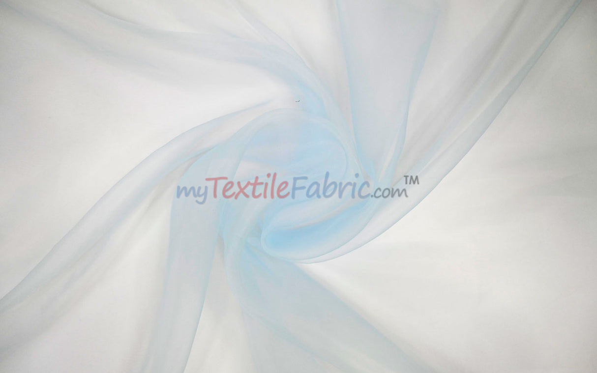 Super Organza Fabric | Semi-Sheen Sheer | 100% Polyester | 60” Wide | By the Yard