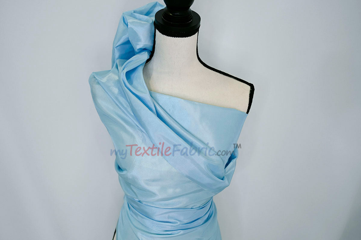 Taffeta Fabric | Two Tone Taffeta Fabric | Non Stretch Taffeta | 60" Wide | Multiple Solid Colors