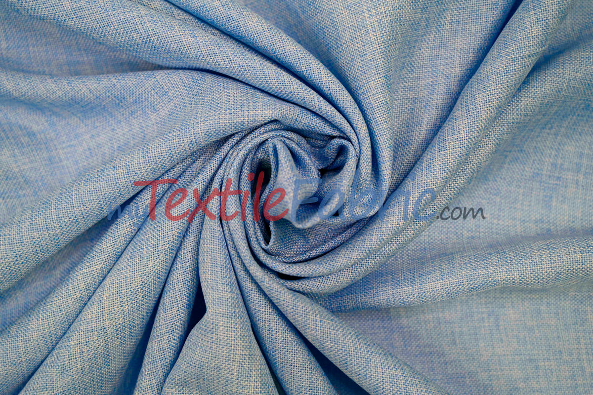 Vintage Linen Fabric | Imitation Burlap Fabric | 60" Wide | Faux Burlap | Vintage Rustic Natural Look Burlap | Washable Burlap Fabric for Decor |