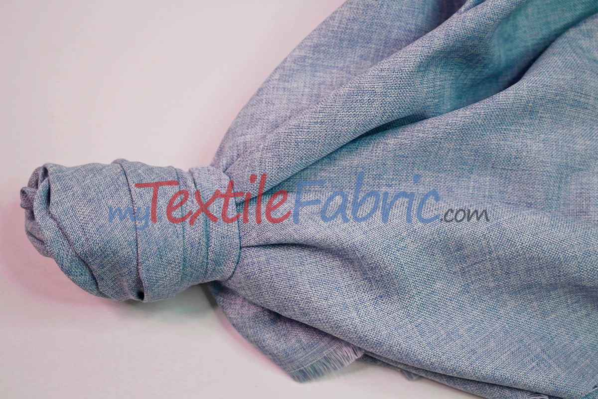 Vintage Linen Fabric | Imitation Burlap Fabric | 60" Wide | Faux Burlap | Vintage Rustic Natural Look Burlap | Washable Burlap Fabric for Decor |