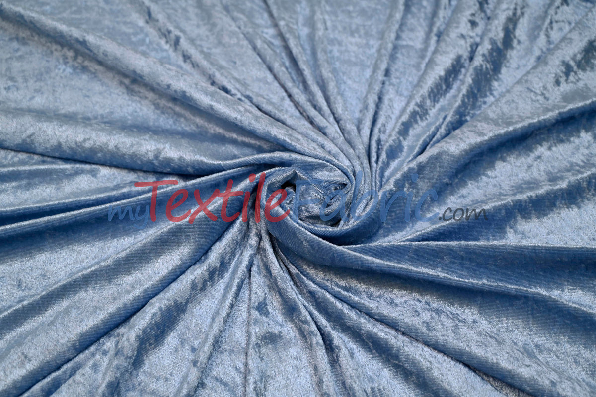 Panne Velvet Fabric | 60" Wide | Crush Panne Velour | Apparel, Costumes, Cosplay, Curtains, Drapery & Home Decor