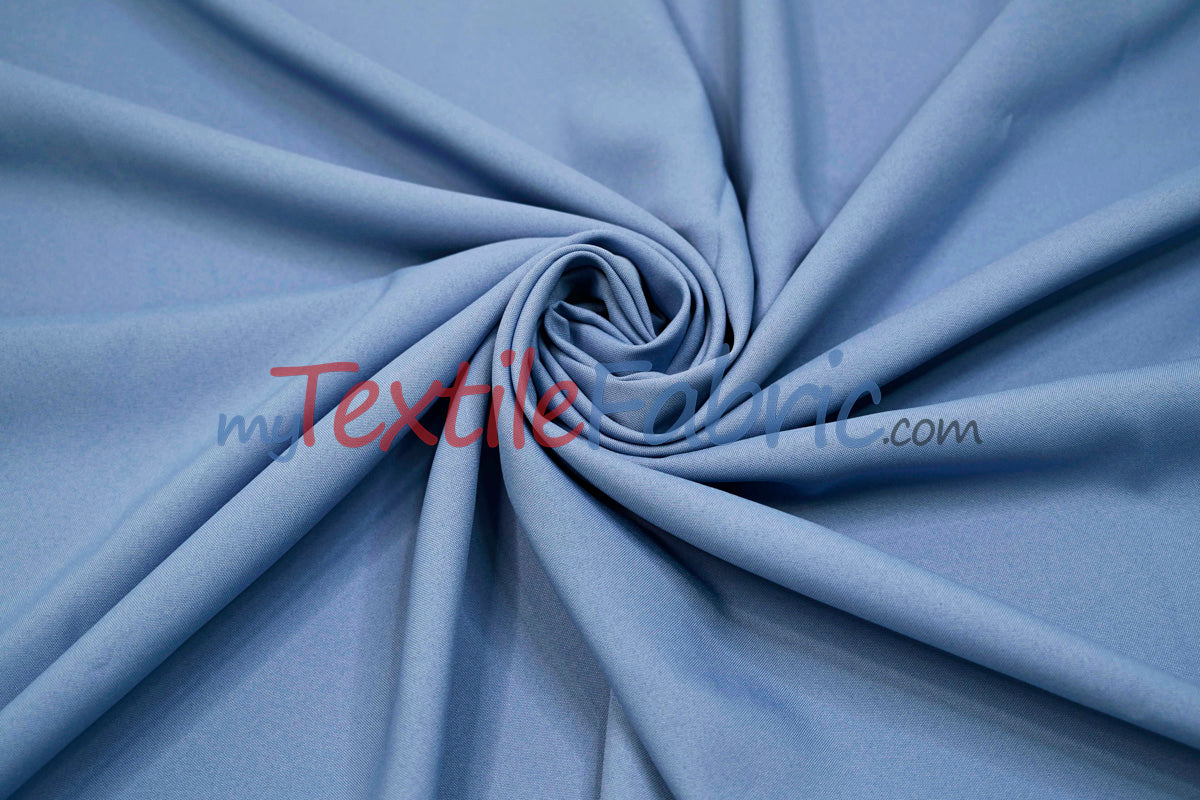 60" Wide Polyester Fabric Yards and Bolts | Visa Polyester Poplin Fabric | Basic Polyester for Tablecloths, Drapery, and Curtains