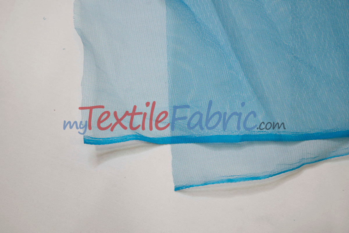 Hard Net Crinoline Fabric | Petticoat Fabric | 60" Wide | Stiff Netting Fabric is Traditionally used to give Volume to Dresses